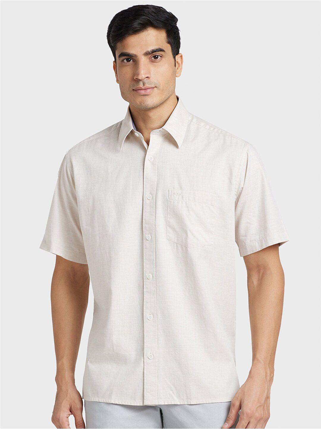 colorplus short sleeves casual cotton shirt