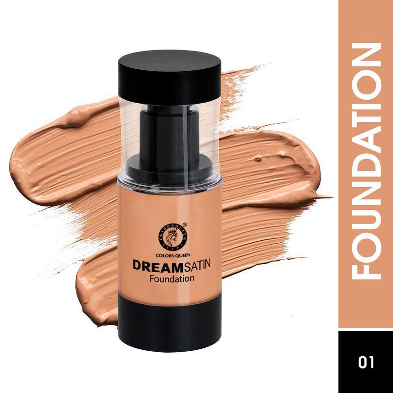 colors queen dream satin oil free foundation - ivory