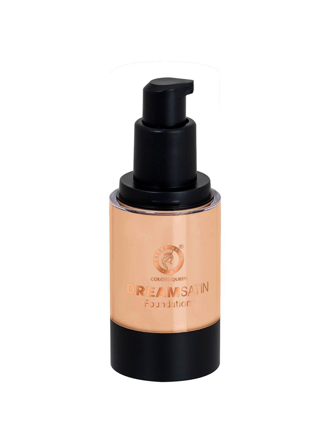 colors queen dream satin oil free water proof foundation