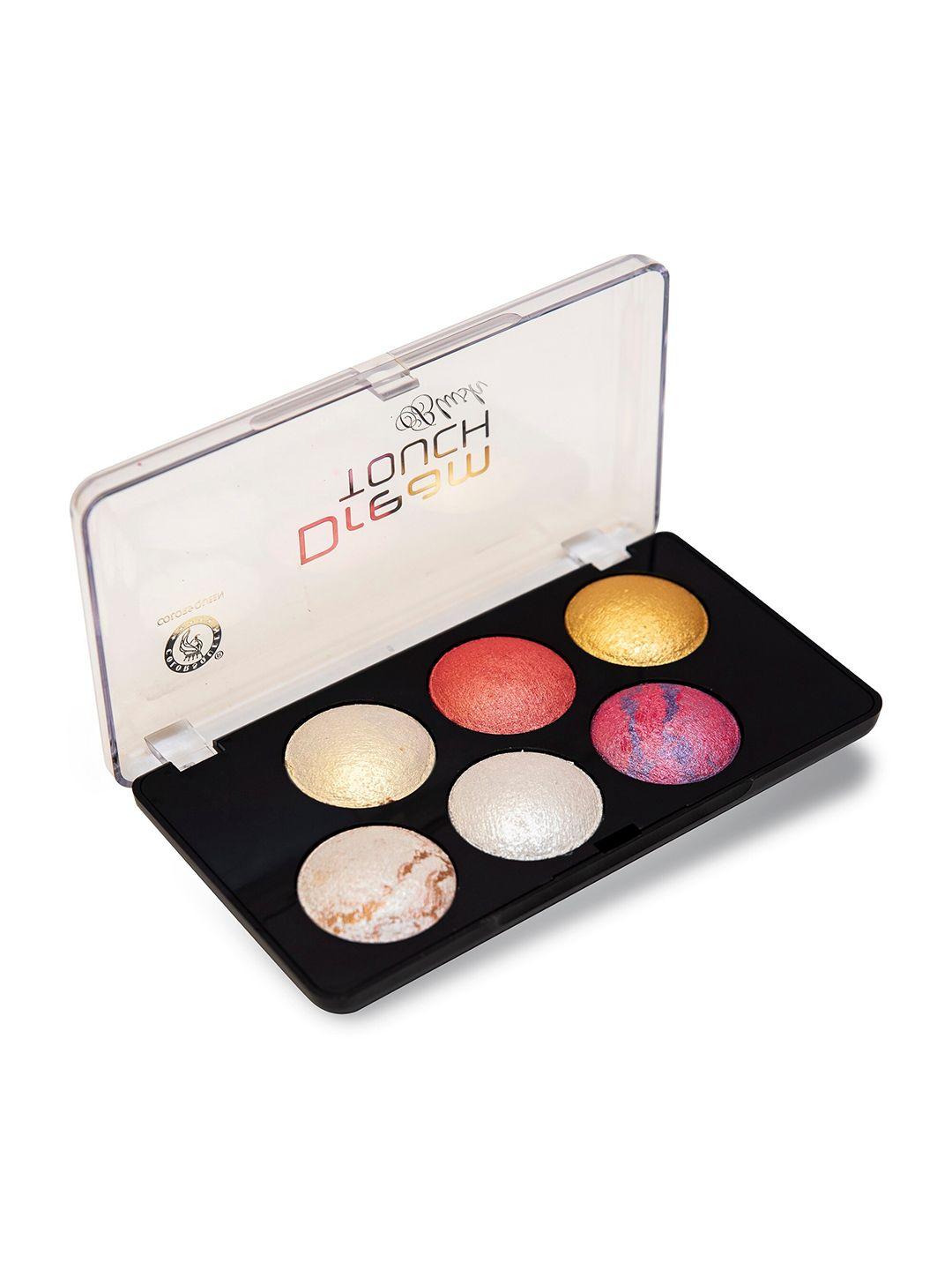 colors queen dream touch professional make up blusher palette 18 g - shade 06