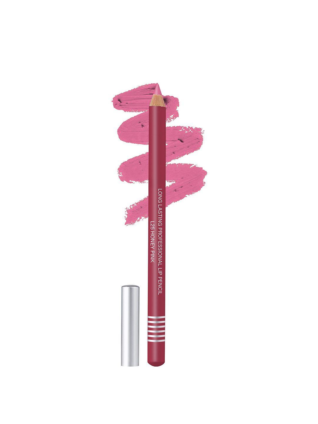 colors queen long-lasting professional lip pencil 5g - honey pink l-25