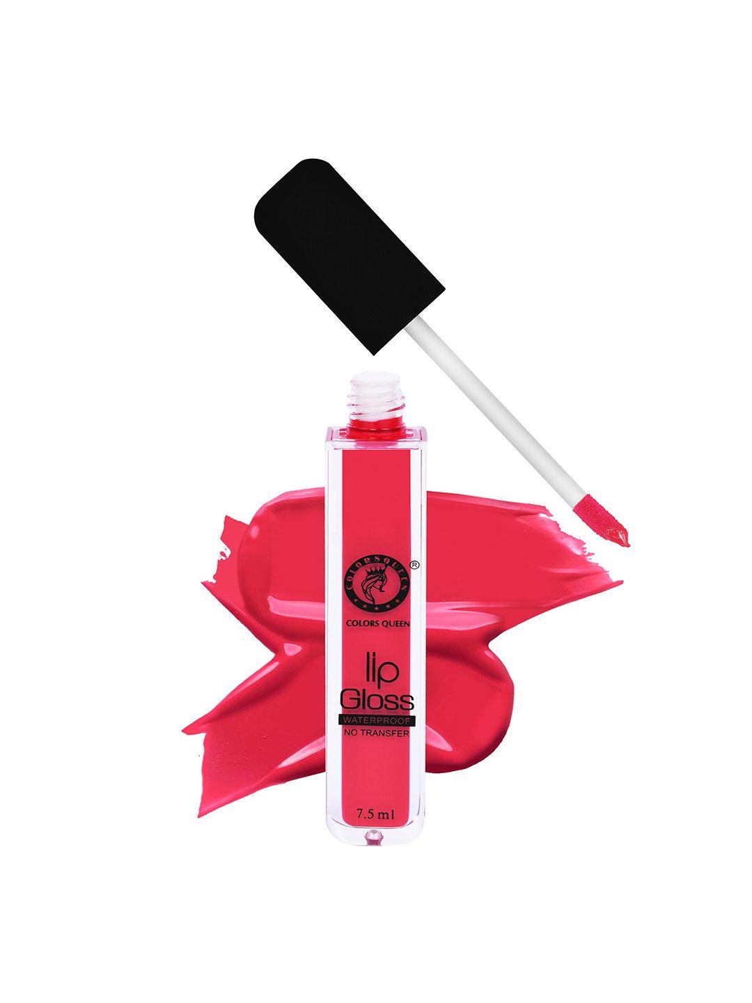 colors queen non transfer water proof lip gloss 7.5 ml - punch 10