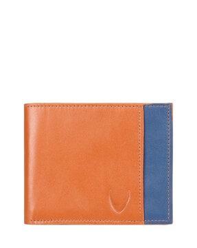 colour-block bi-fold wallet