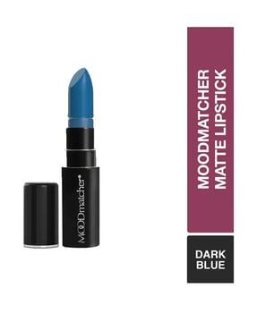 colour changing lipstick - dark blue