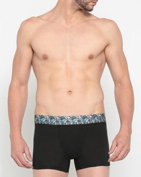 colour fresh & digitally printed waistband trunks