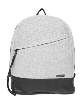 colourblock backpack with zip pockets