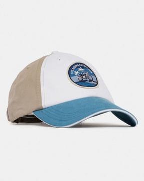 colourblock baseball cap