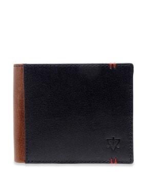 colourblock bi-fold wallet