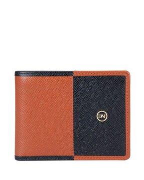 colourblock bi-fold wallet