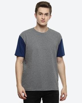 colourblock crew-neck t-shirt