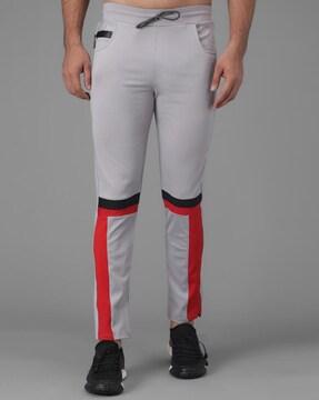 colourblock insert pocket track pant