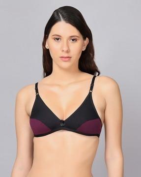 colourblock non-padded bra