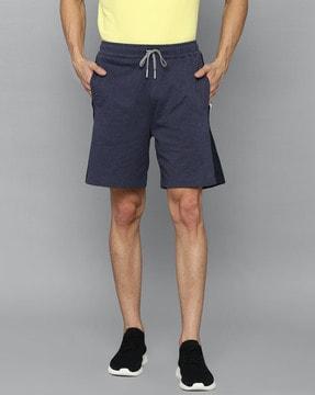 colourblock slim fit bermudas