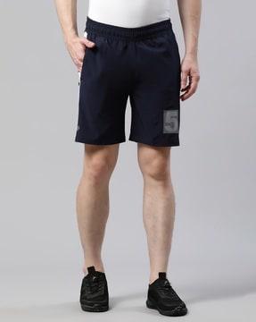 colourblock slim fit shorts