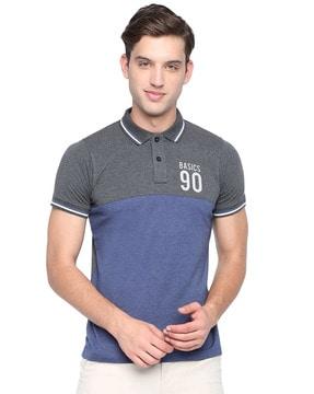 colourblock slim fit t-shirt