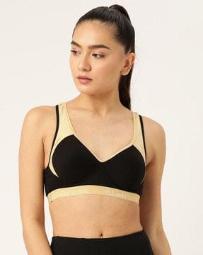 colourblock sports bra