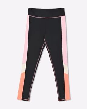 colourblock sports leggings