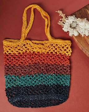colourblock tote bag