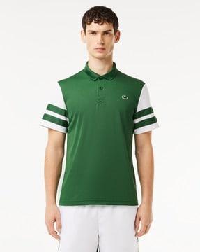 colourblock ultra-dry tennis polo t-shirt