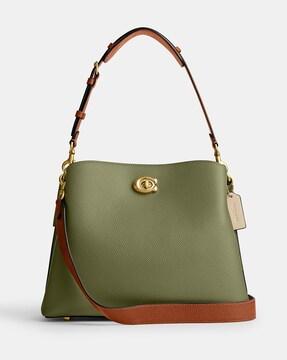 colourblock willow medium shoulder bag