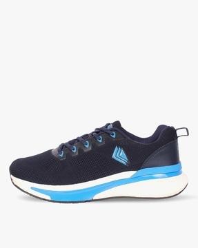 colourblocked low-top lace-up sports shoes