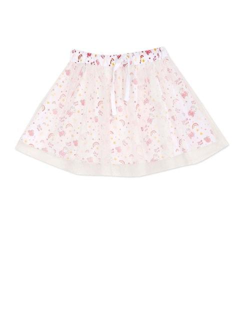 colt kids pink printed skirt