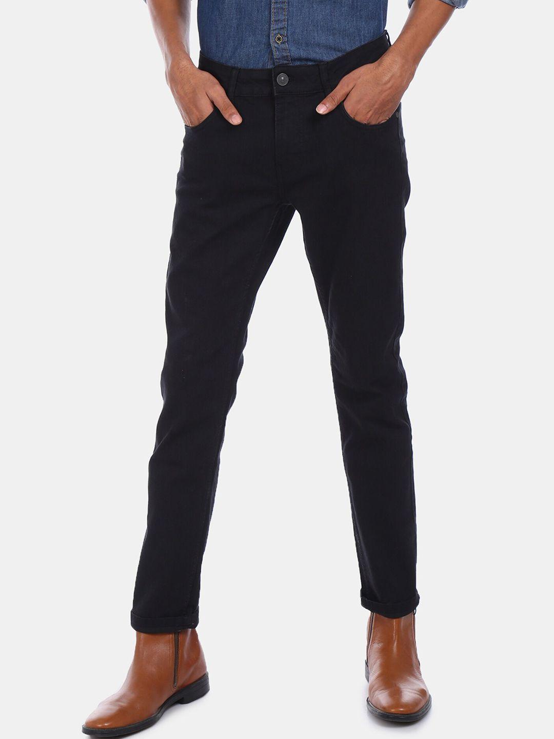 colt men black regular fit jeans