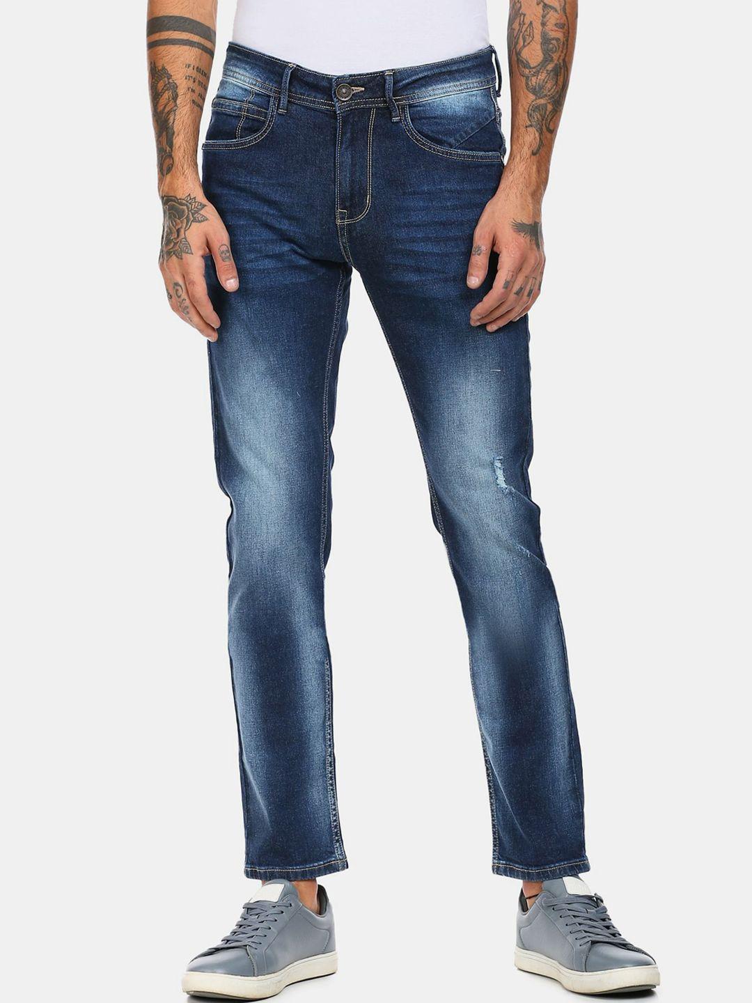 colt men blue slim fit heavy fade jeans