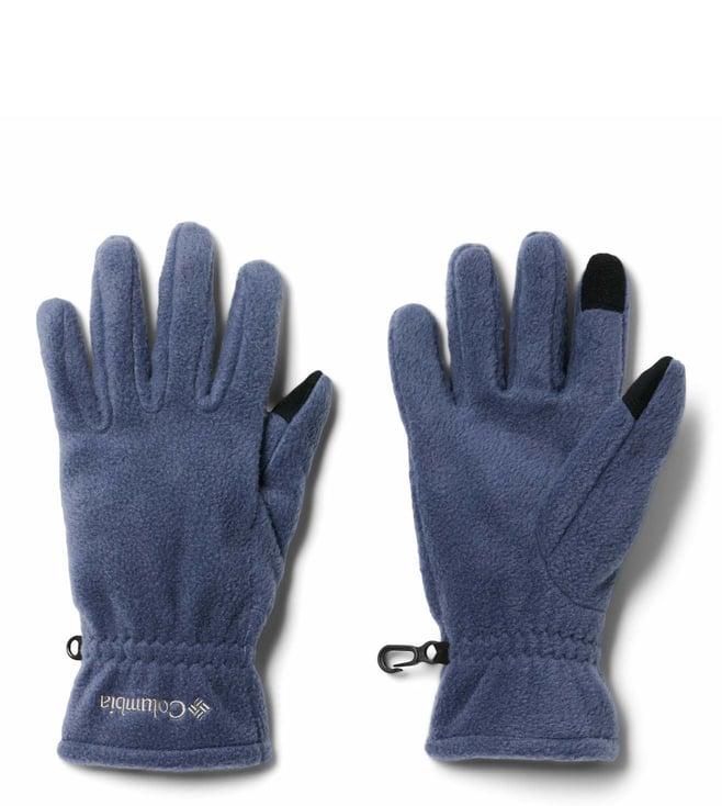 columbia blue benton springs fleece gloves (large)