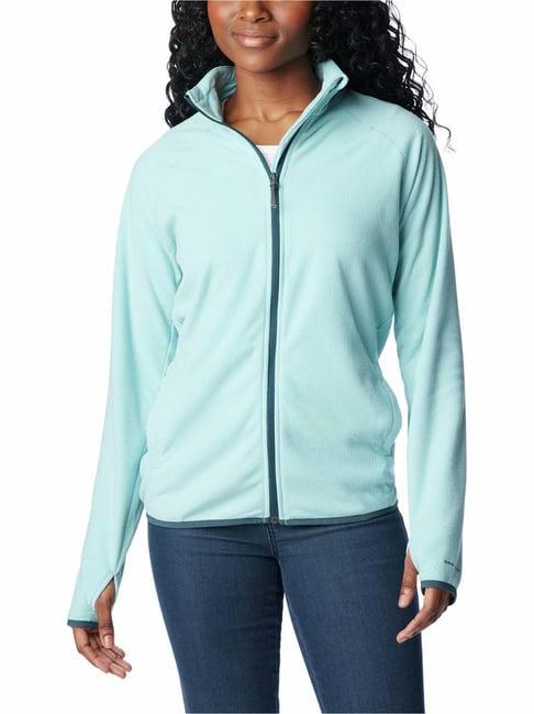 columbia blue regular fit sports jacket