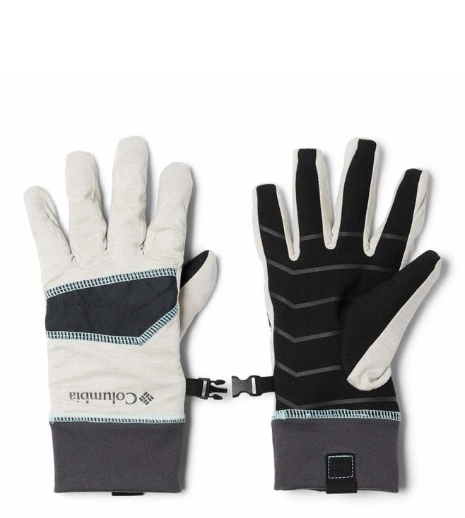 columbia brown infinity trail gloves (large)
