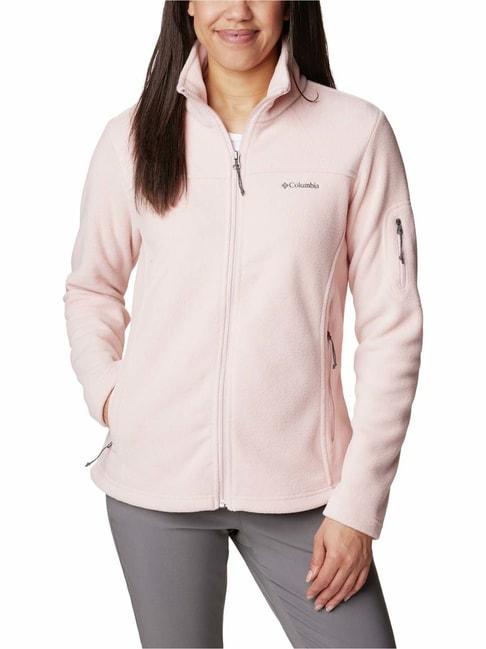 columbia pink regular fit sports jacket