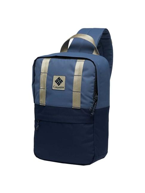 columbia trek 7 ltrs blue medium backpack