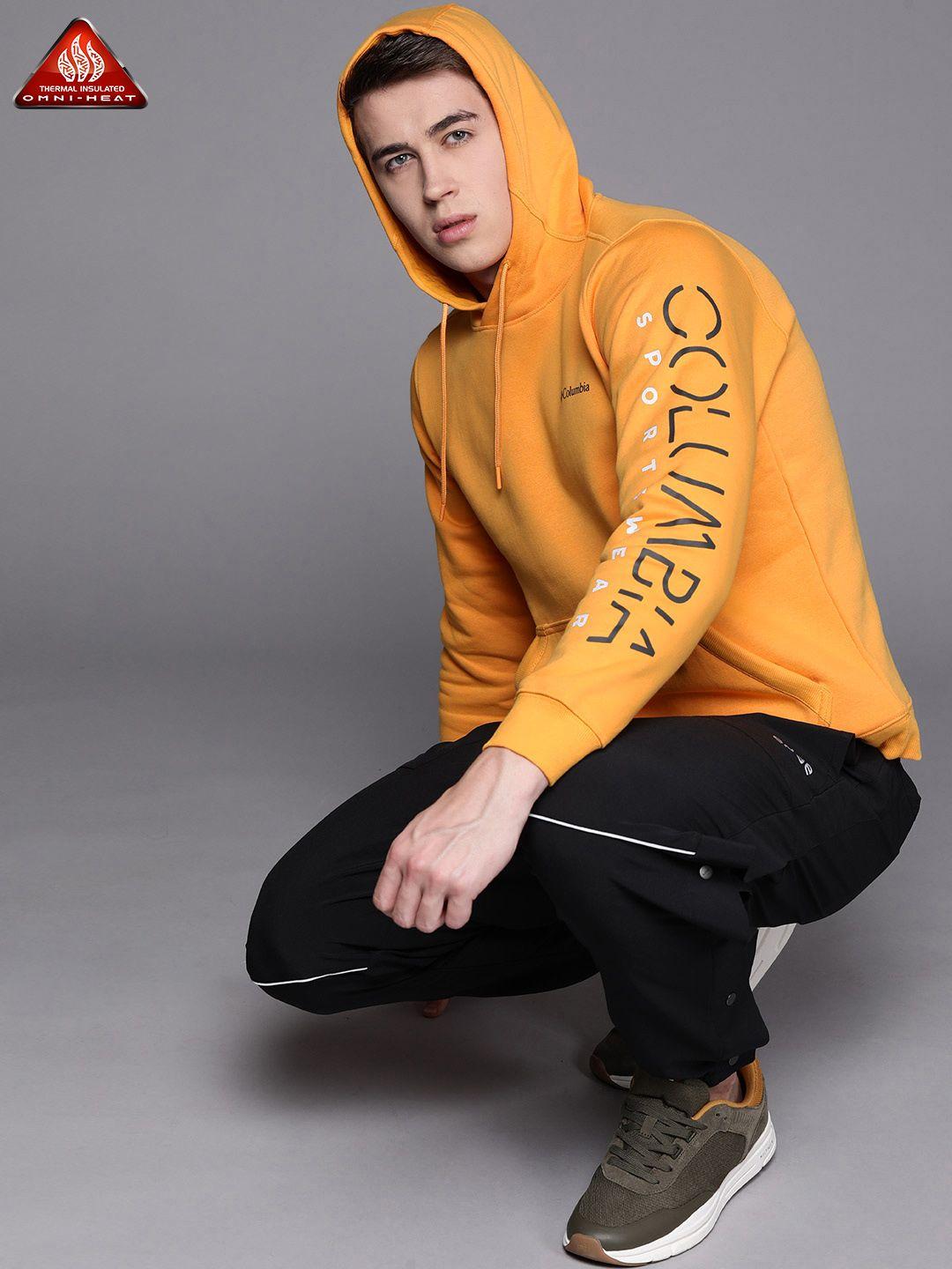 columbia basic logo ii hooded omni-wick sweatshirt