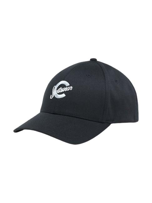 columbia black sportswear textured baseball cap