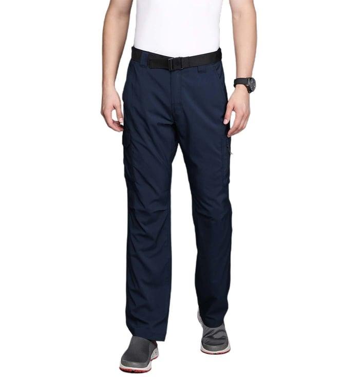 columbia blue silver ridge regular fit utility pants