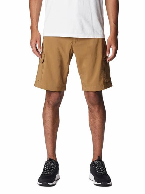 columbia brown comfort fit utility cargo shorts