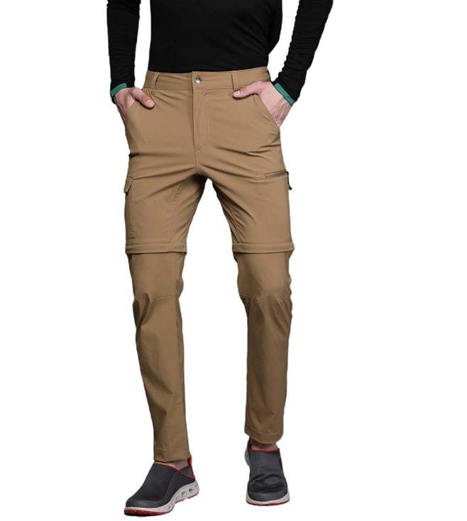 columbia brown newton ridge ii slim fit convertible pants