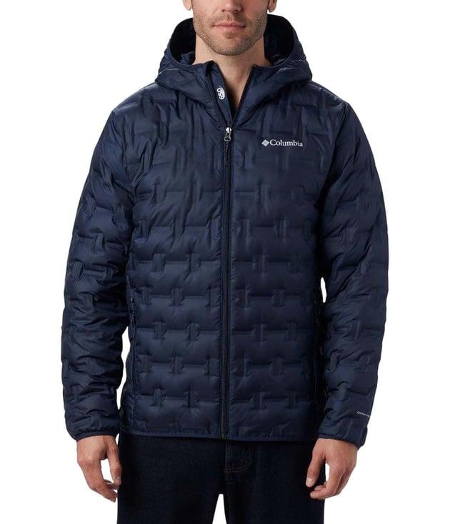 columbia collegiate navy quilted comfort fit quilted jacket