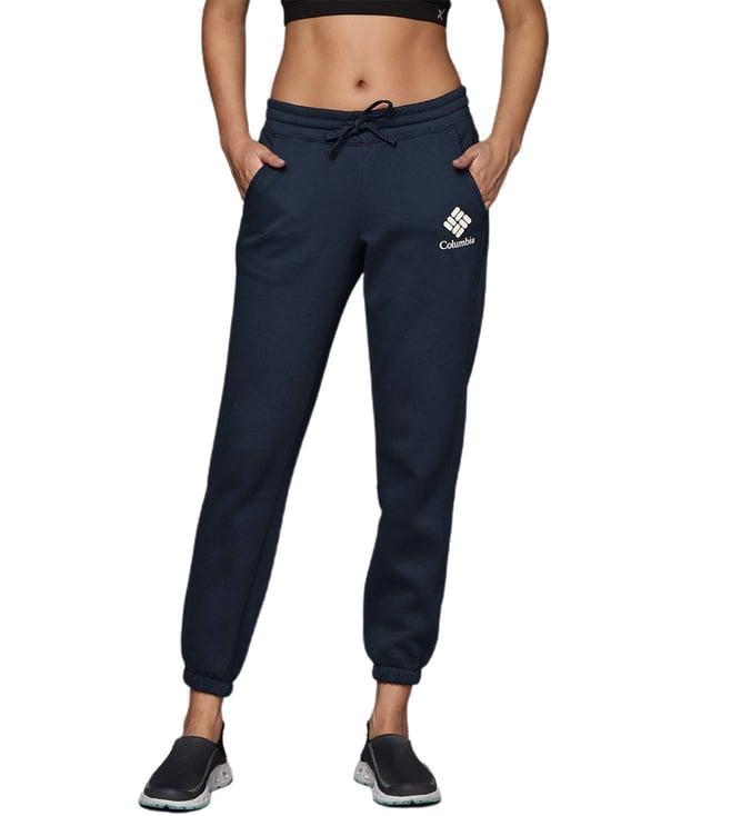 columbia collegiate navy regular fit trek joggers