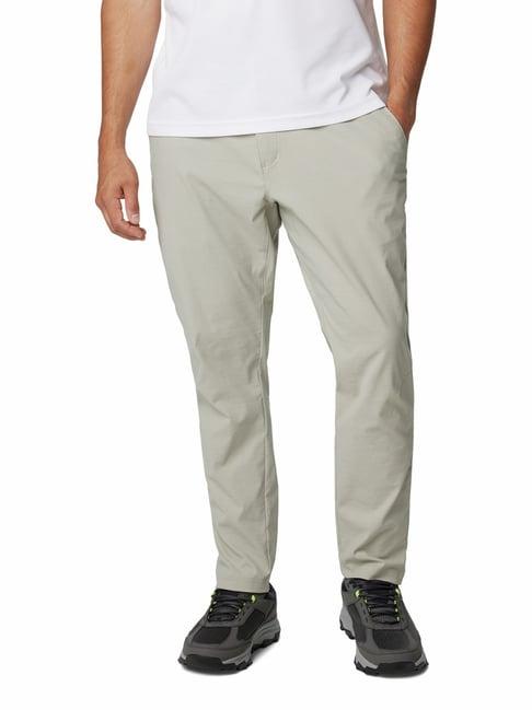 columbia flint grey straight fit trousers