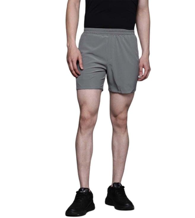 columbia grey regular fit shorts