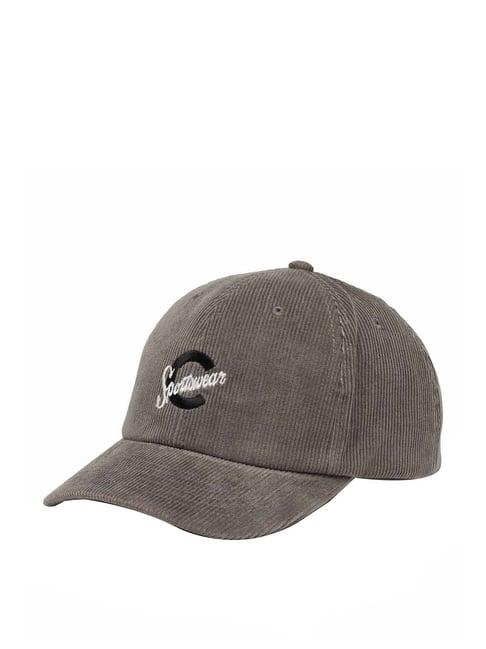 columbia grey textured baseball cap