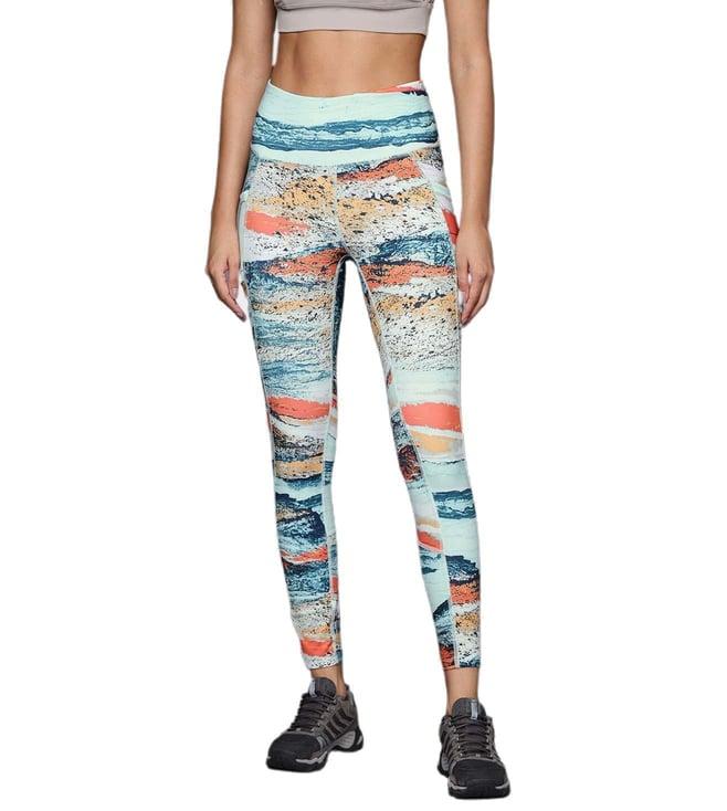 columbia icy morn hypernature print regular fit windgates tights