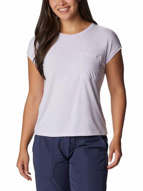 columbia lavender regular fit t-shirt