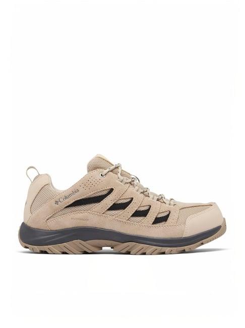 columbia men's crestwood beige outdoor shoes