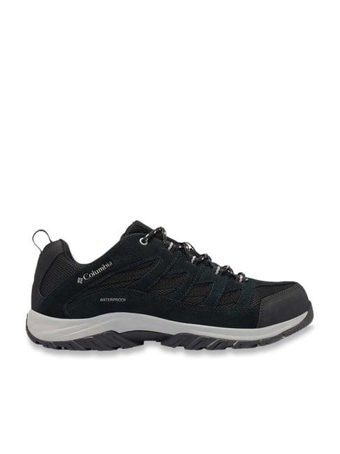 columbia men's crestwood black outdoor shoes