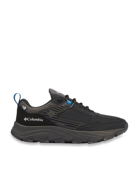 columbia men's hatana max outdry black running shoes