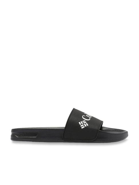 columbia men's hood river black slides