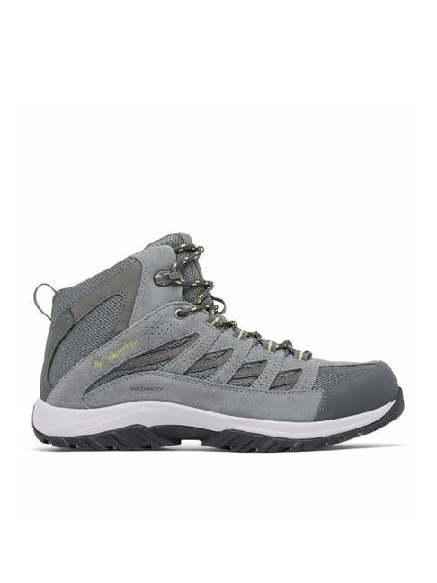 columbia men's steel grey outdoor shoes